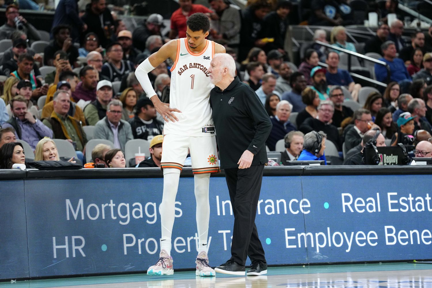 Victor Wembanyama, Gregg Popovich