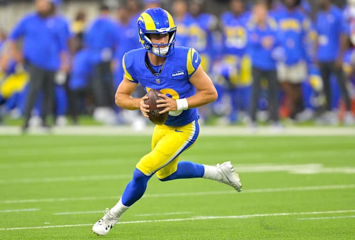 Bennett during a preseason game in August.