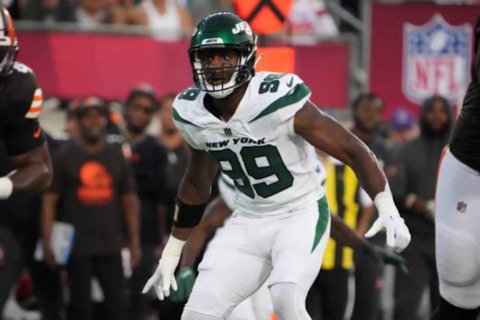 New York Jets defensive end Will McDonald IV