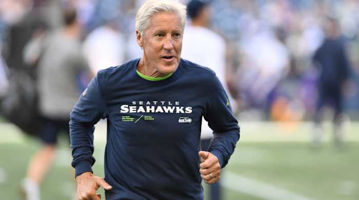 Seattle Seahawks head coach Pete Carroll