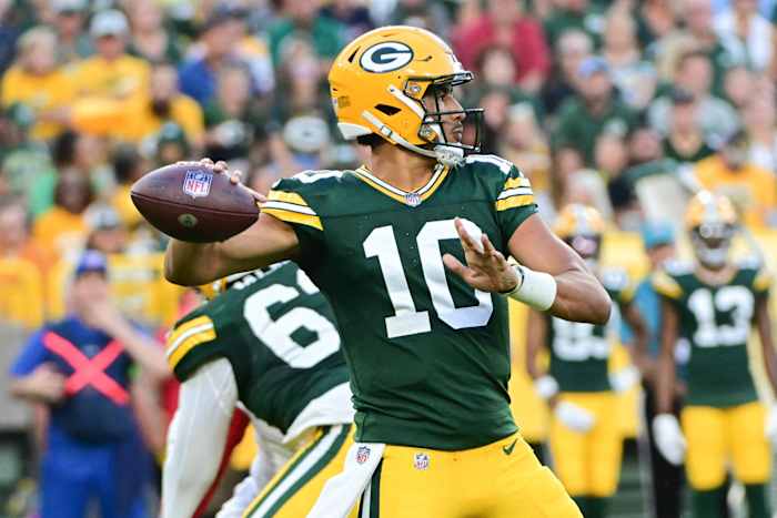 Jordan Love is on track to start his first full season in the NFL for the Packers.