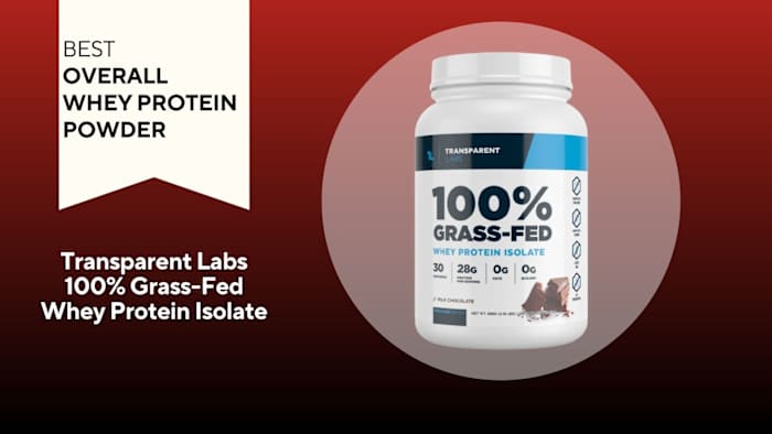 Transparent Labs Grass Fed Whey Protein Isolate