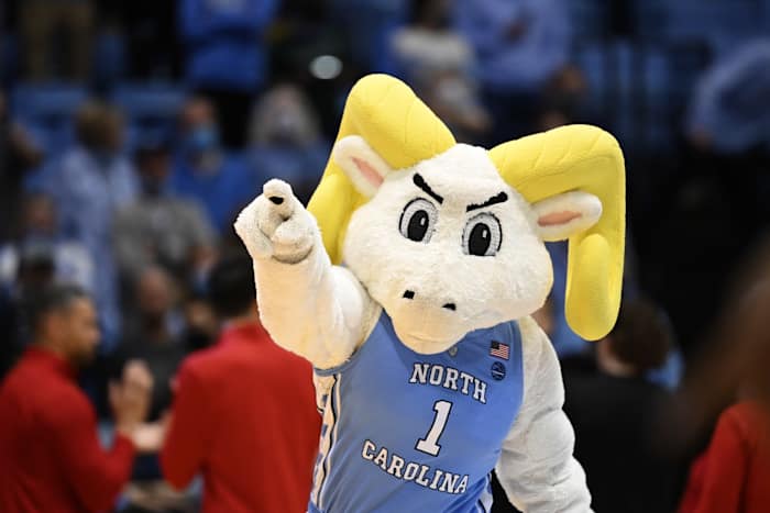 UNC basketball mascot Rameses