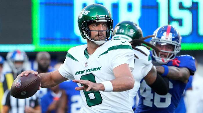 Aaron Rodgers begins a new NFL season with the New York Jets on Monday night against the Buffalo Bills.