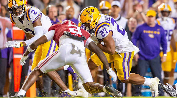 SEC football: Alabama vs. LSU