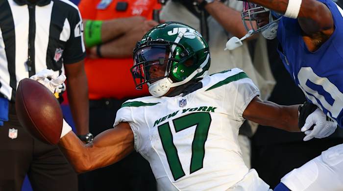 New York Jets wide receiver Garrett Wilson