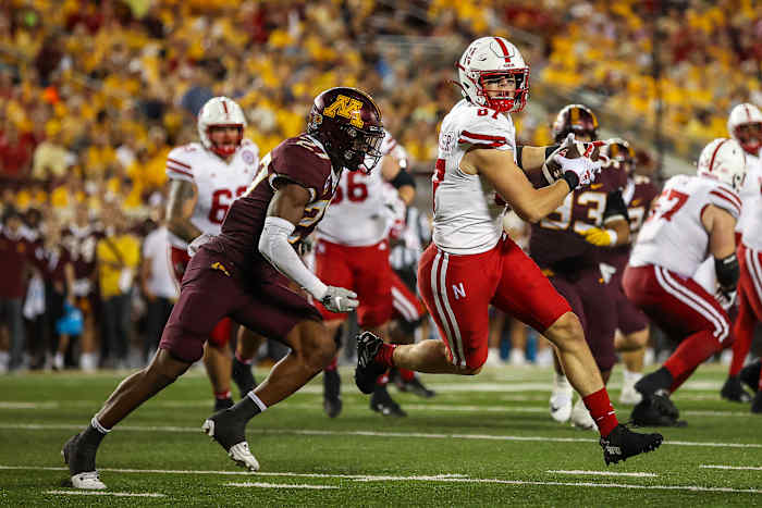 Nate Boerkircher 2023 Nebraska vs Minnesota football USATSI_21318333