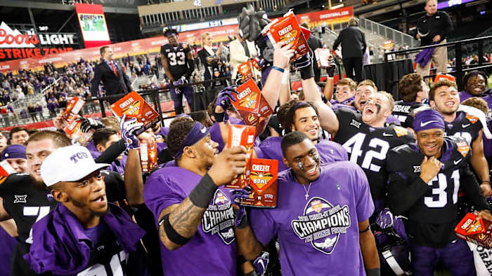 TCU - the 2018 Cheez-It Bowl Champions