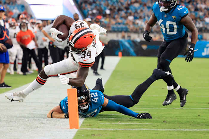 Browns running back Jerome Ford