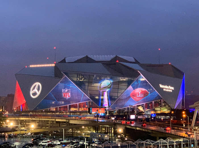 Mercedes Benz-Superdome is the home of the Falcons. (USA Today)