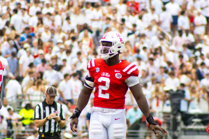 Ole Miss Rebels defensive end Cedric Johnson