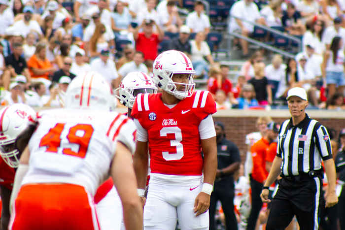 Ole Miss QB Spencer Sanders