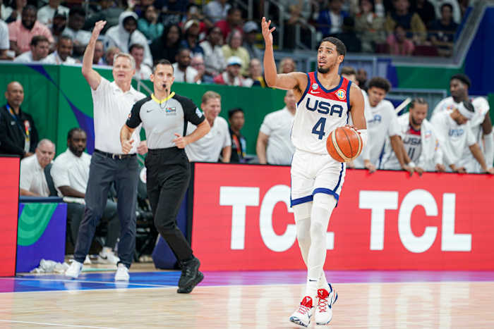 Indiana Pacers Tyrese Haliburton Team USA