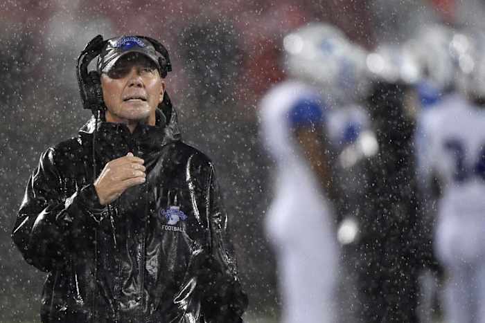 Curt Mallory has been the Indiana State football coach since 2017. 