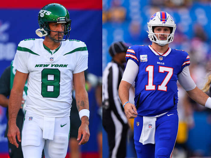 josh allen aaron rodgers jets