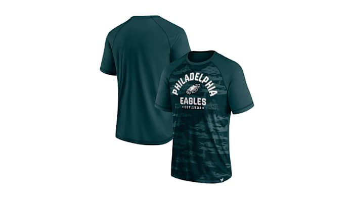 Philadelphia Eagles Fanatics Branded Hail Mary Raglan T-Shirt