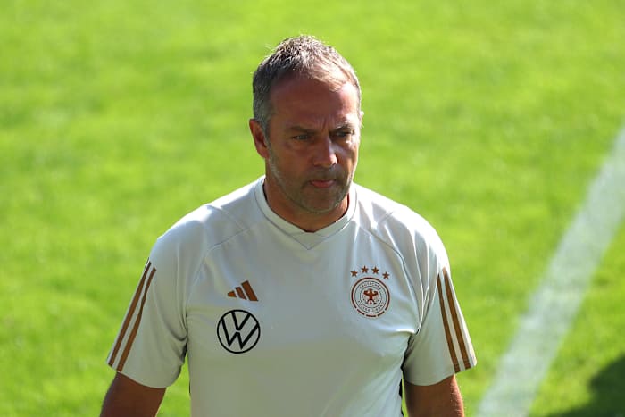 Hansi Flick pictured in September 2023