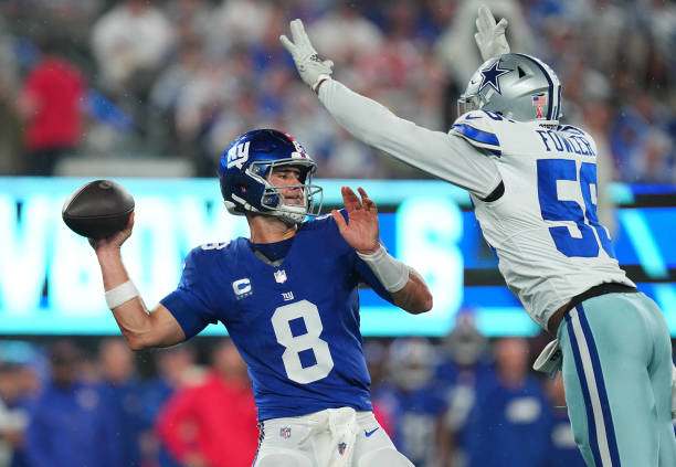 Daniel Jones Vs. Cowboys