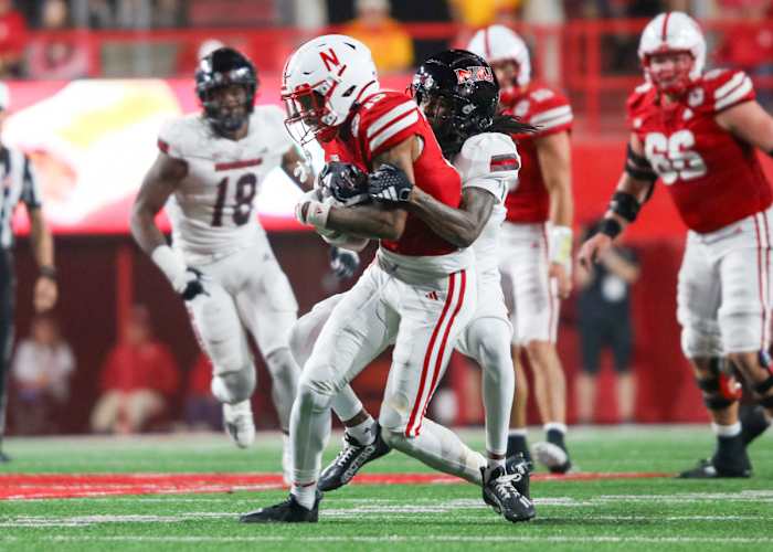 Marcus Washington 2023 Nebraska football vs Northern Illinois