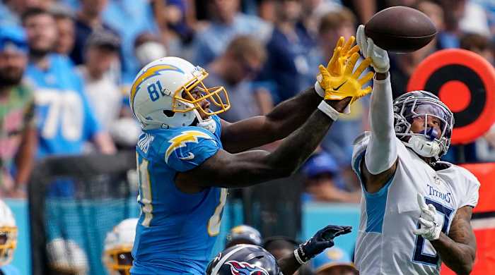 Los Angeles Chargers wide receiver Mike Williams