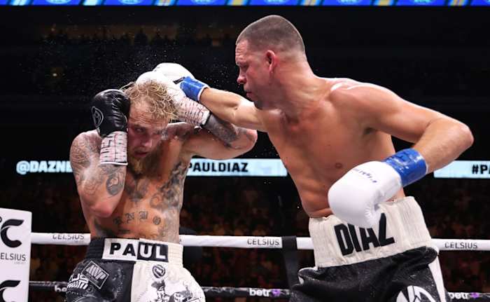 Nate Diaz Jake Paul Boxing