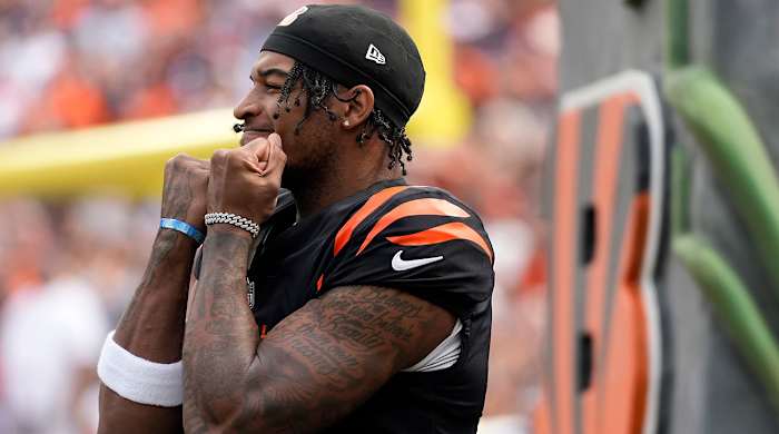 Cincinnati Bengals receiver Ja’Marr Chase