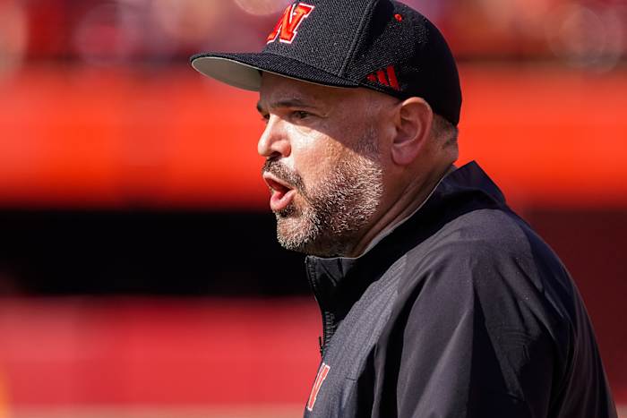 Matt Rhule 2023 Nebraska vs Louisiana Tech football USATSI_21488475