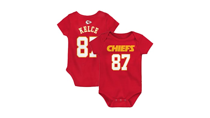 Travis Kelce Kansas City Chiefs Infant Player Name & Number Bodysuit