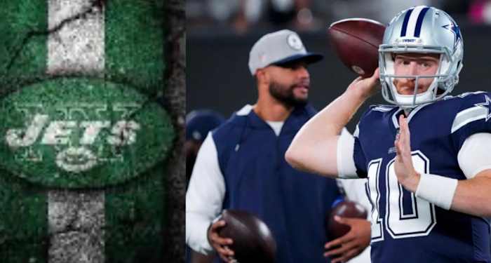 New York Jets gossip; Cowboys QBs Dak Prescott & Cooper Rush