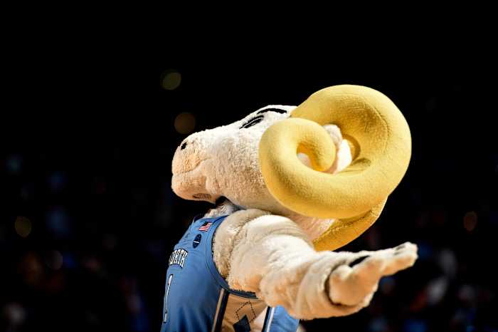 UNC basketball mascot Rameses