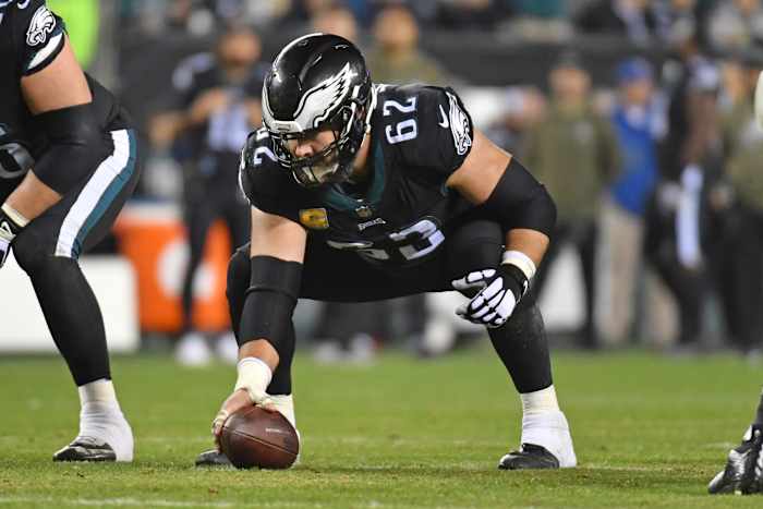 Philadelphia Eagles center Jason Kelce received high praise from Washington Commanders coach Ron Rivera.