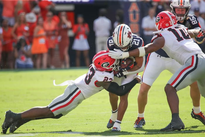 Brian Battie vs Georgia Eric Starling/Auburn Daily