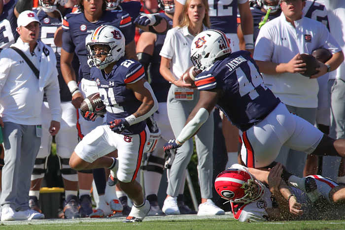 Brian Battie vs Georgia Eric Starling/Auburn Daily