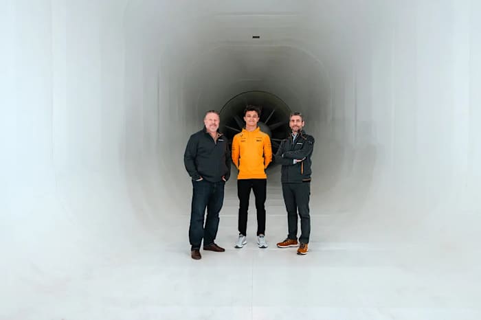 Zak Brown - Lando Norris - Andrea Stella - McLaren