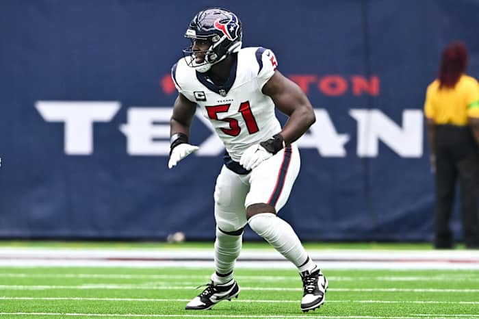 Houston Texans pass rusher Will Anderson Jr. has had a nice start to his NFL career.