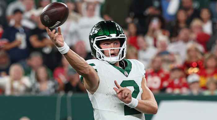 New York Jets quarterback Zach Wilson