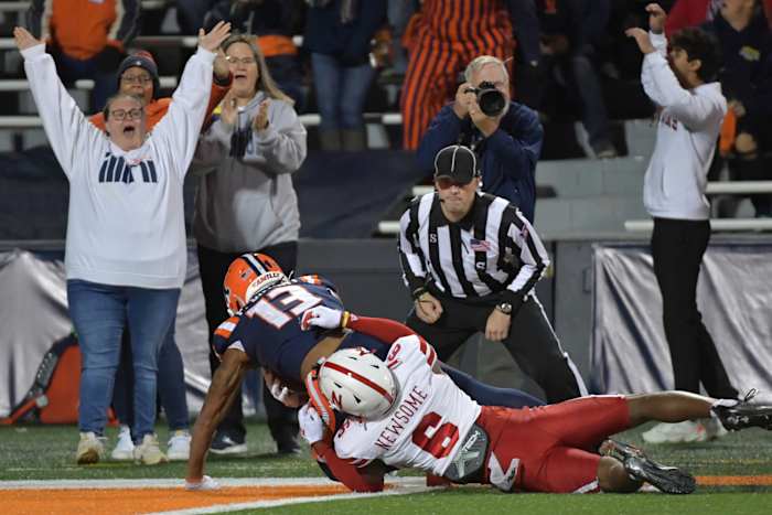 NU vs. Illinois 2023 - Pat Bryant and Quinton Newsome