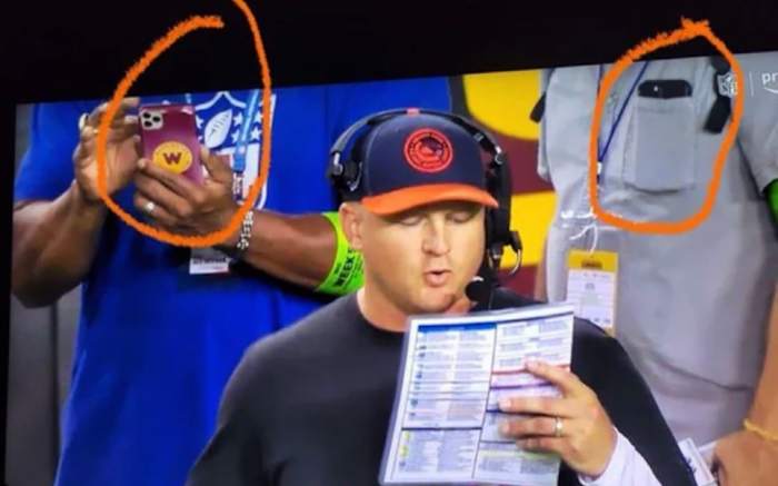 Commanders cheating?