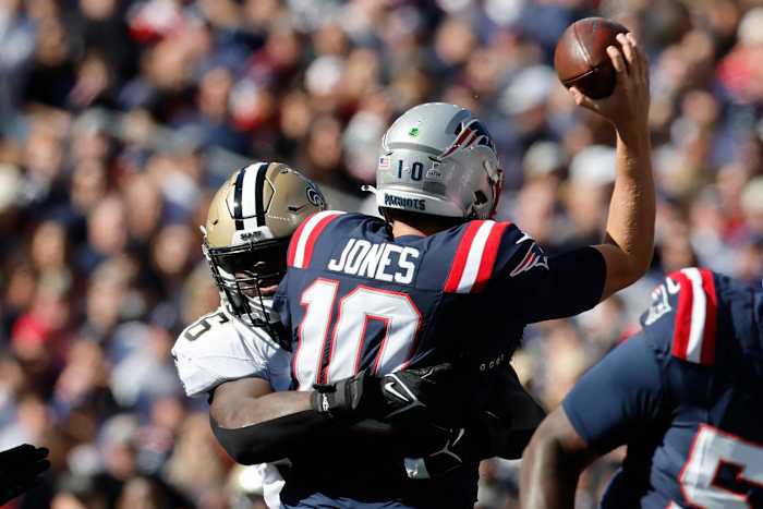 Patriots' QB Mac Jones threw a Pick 6 and was benched for the second consecutive week.