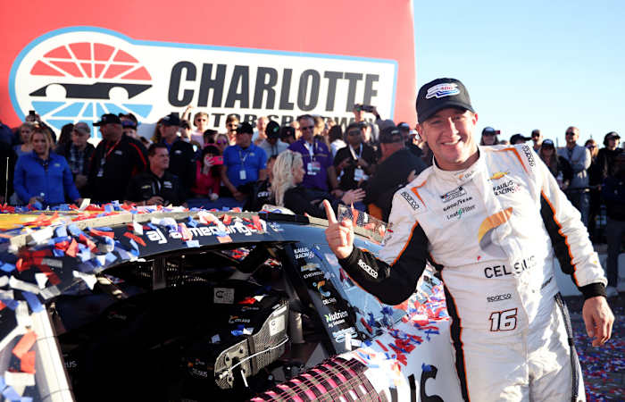 He may not have been in the NASCAR Cup playoffs, but A.J. Allmendinger had a major impact in how the Round of 12 ended up. Photo: Getty Images.