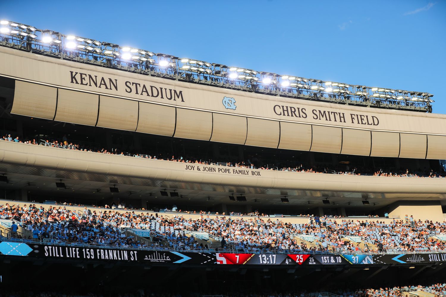 UNC football's Kenan Memorial Stadium