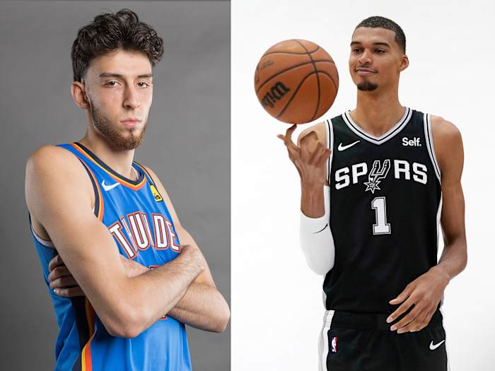 A showdown for the ages: Victor Wembanyama and Chet Holmgren are favorites to win ROTY.