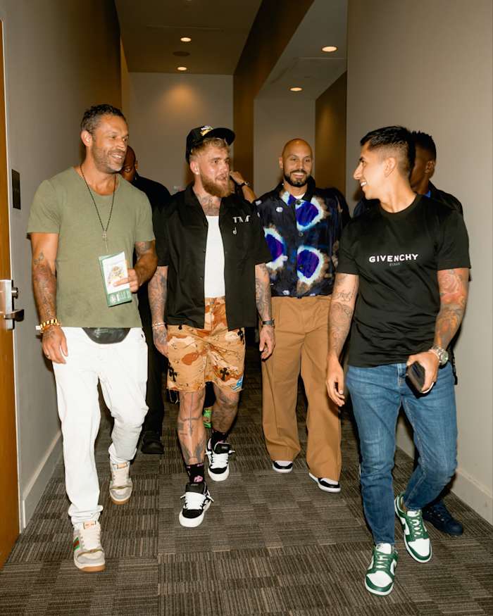 Jake Paul, Professional Soccer Player Yohan Benalouane, Avalon Founder Deiver Montes