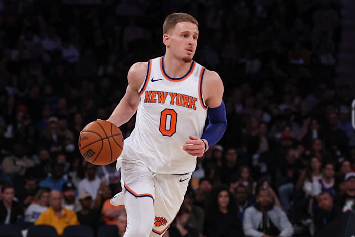 New York Knicks guard Donte DiVincenzo