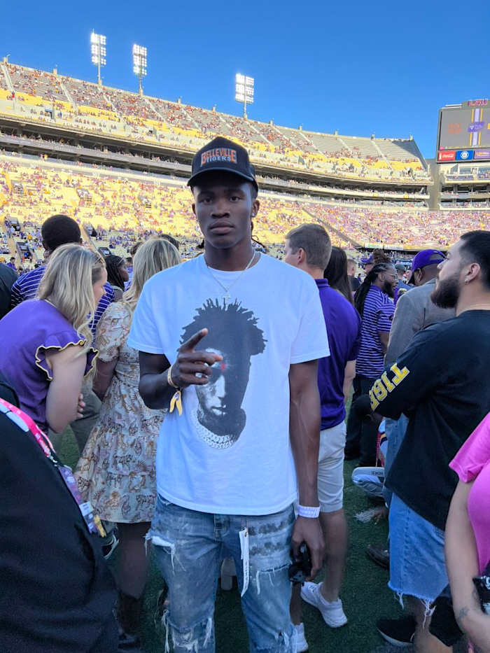 No. 1 quarterback in America, Bryce Underwood, makes his return trip to Baton Rouge on Oct. 14. 