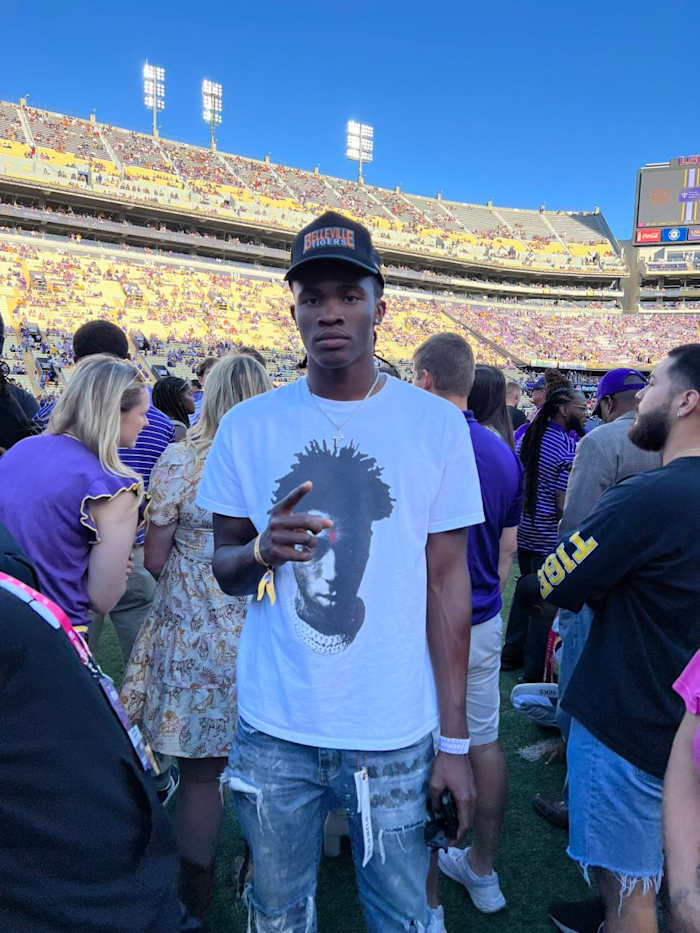 Bryce Underwood Visits LSU