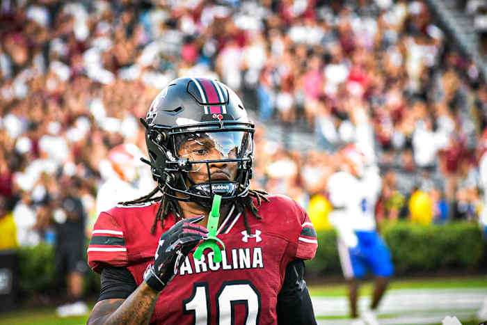 WR #10 Ahmarean Brown