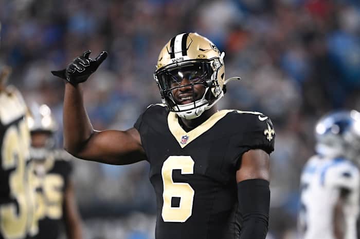 New Orleans Saints safety Marcus Maye (6)
