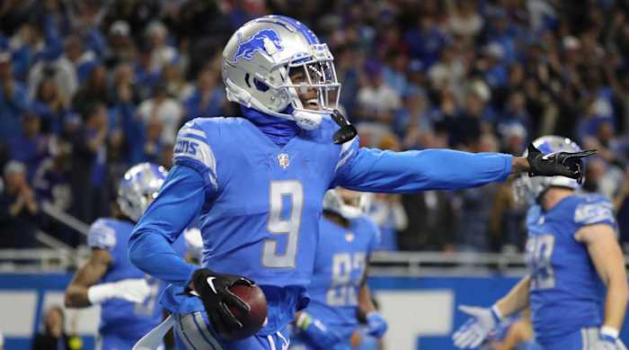 Detroit Lions wide receiver Jameson Williams