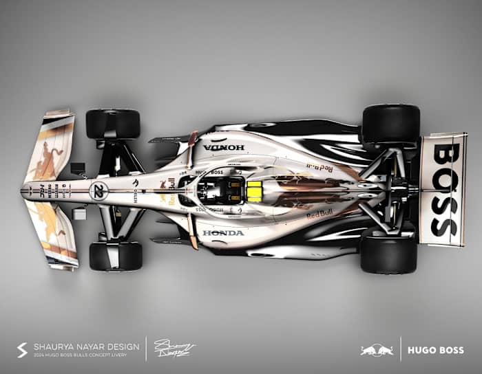 Hugo Boss Livery - Shaurya Nayar Design